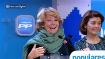 Esperanza Aguirre, más clara que nunca: 