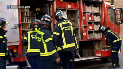 Un incendio obliga a desalojar tres plantas del Ministerio de Defensa