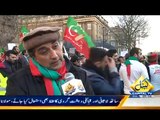 10 Downing Street London UK, PTI Protesting against Altaf Hussain and MQM
