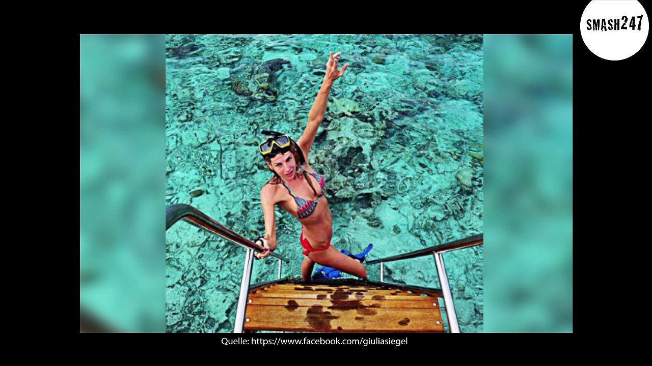 Giulia Siegel: Halbnackte Urlaubsbilder enthüllen Mager-Body!