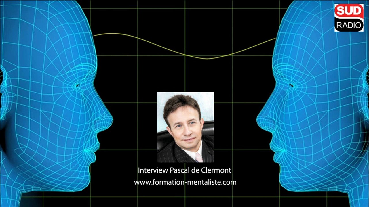 Interview de Pascal de Clermont sur la télépathie "Sud Radio"