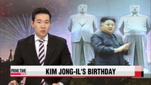 North Korea celebrates 73rd birthday of late former leader with lavish festivities