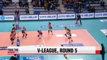 V-League: KGC vs. Heungkuk Life, Samsung Hwajae vs. Korean Air