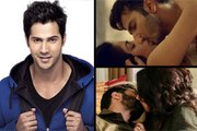 Has Varun created a new kissing record onscreen?