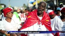 Revellers celebrate Haiti carnival