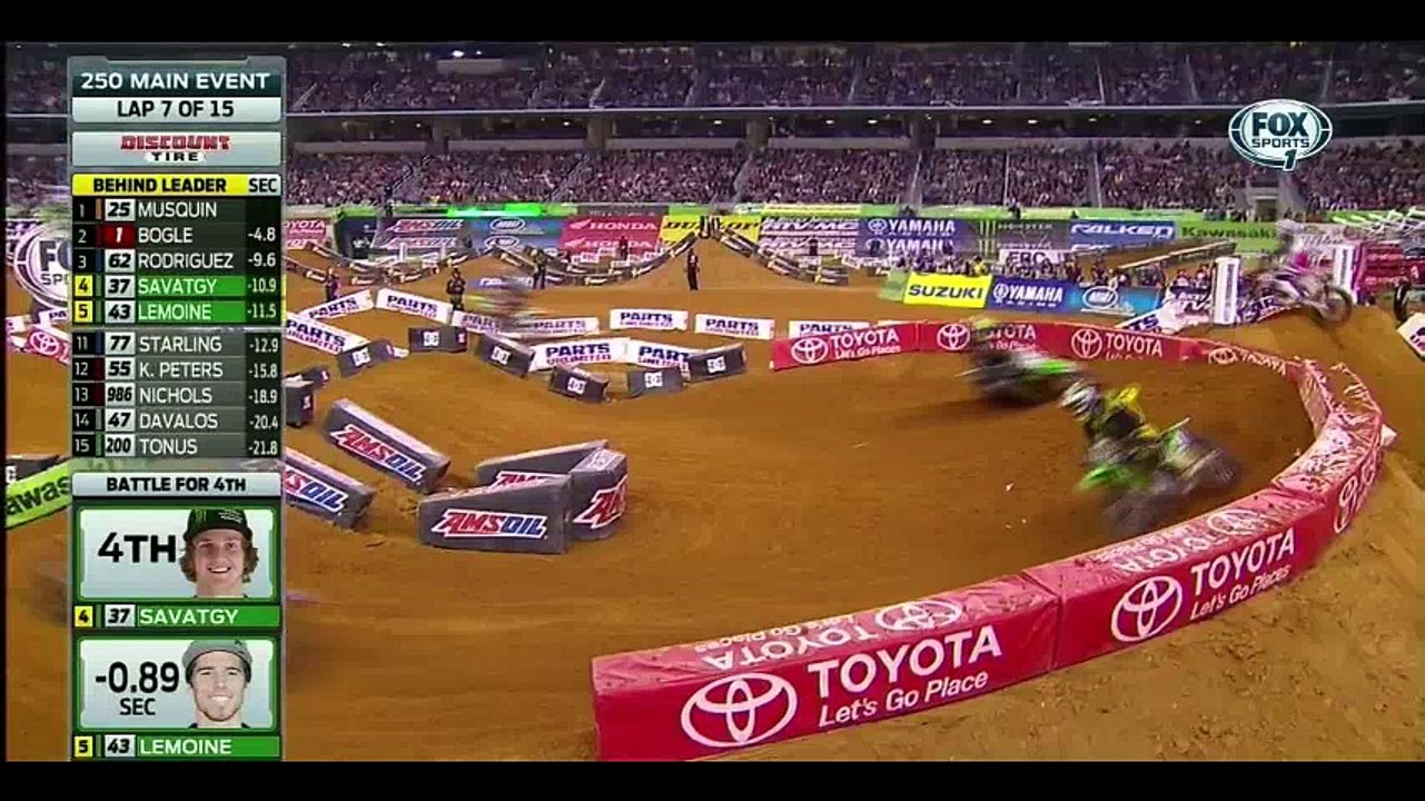 Dallas SX 250 2015 Rd1