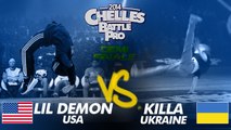 Chelles Battle Pro 2014 /Killa (Ukraine) vs Lil Demon (USA)