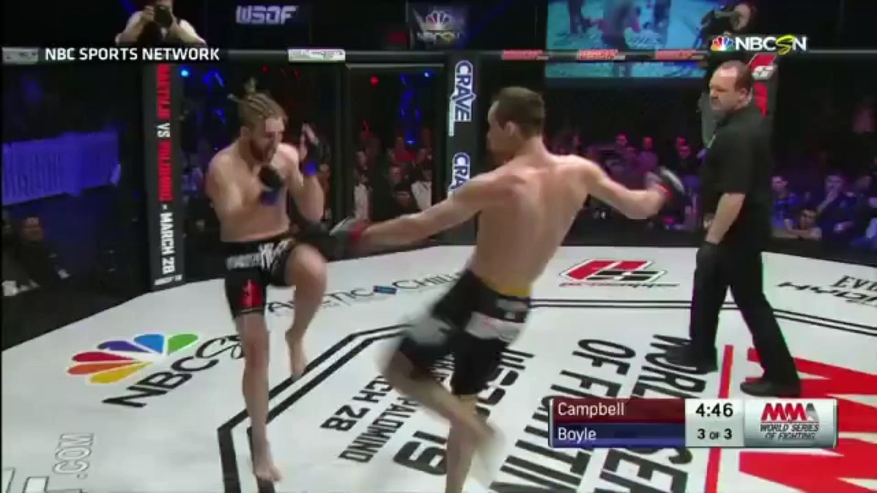 MMA : il fait un "hadouken" comme dans street fighter