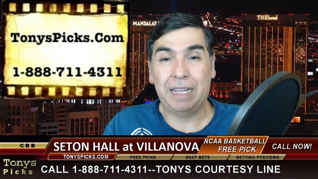 Villanova Wildcats vs. Seton Hall Pirates Free Pick Prediction NCAA College Basketball Odds Preview 2-16-2015