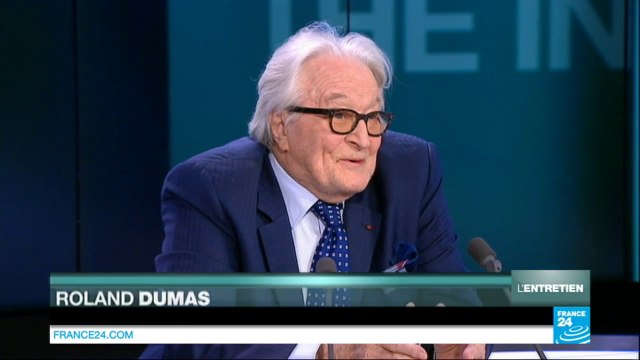 Manuel Valls sous influence juive : Roland Dumas persiste et signe sur France 24