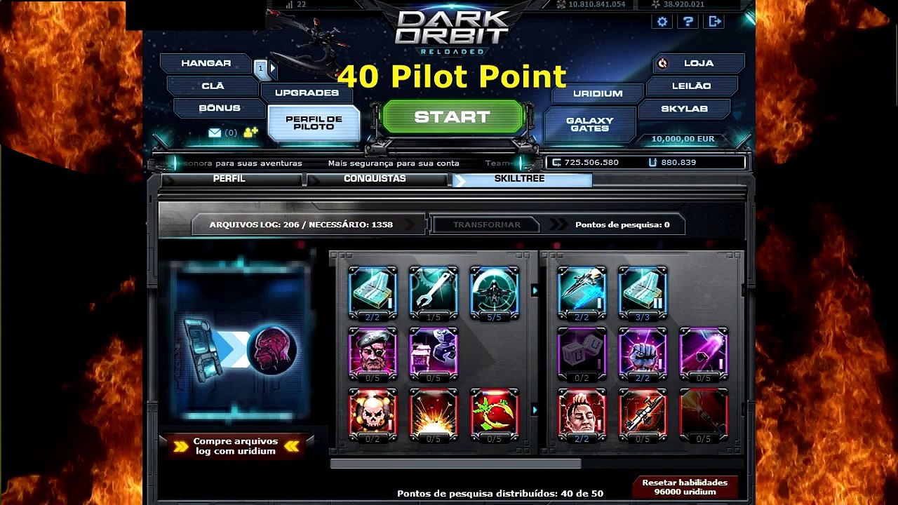 Buy Sell Accounts - Darkorbit - Sell Account Br1 (40 LF4) + new Bot (2)