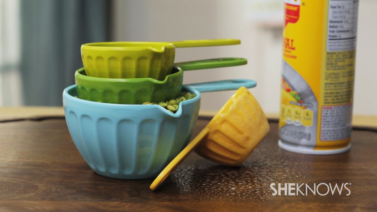 Two Good Uses for Nonstick Cooking Spray