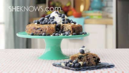 How to Make Berry White Chocolate Tea Cake