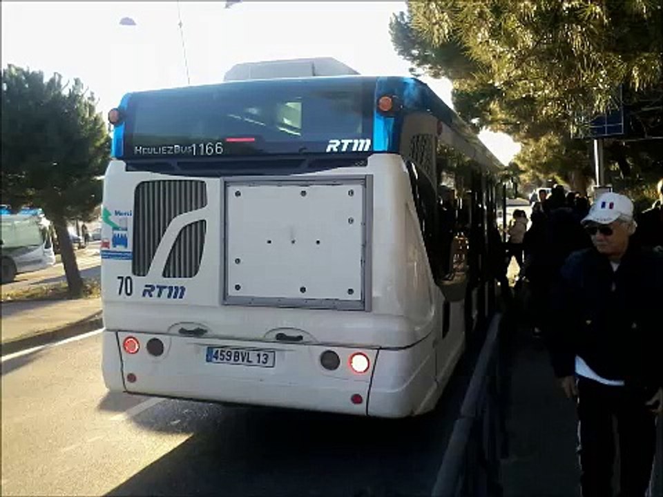[Sound] Bus Heuliez Bus Access'Bus GX 327 n°1166 de la RTM - Marseille sur la ligne 96
