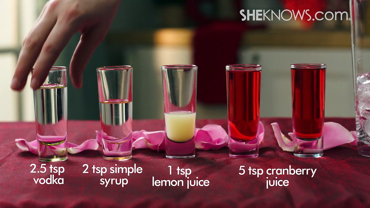 Rose Petal Martini