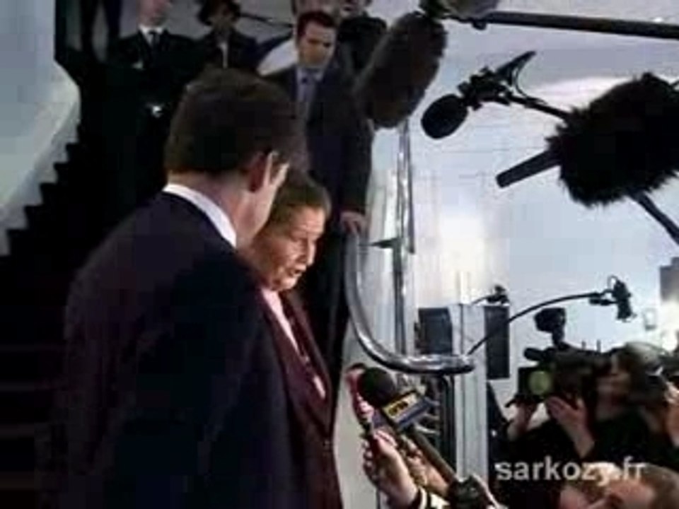 Simone Veil rejoint Nicolas Sarkozy