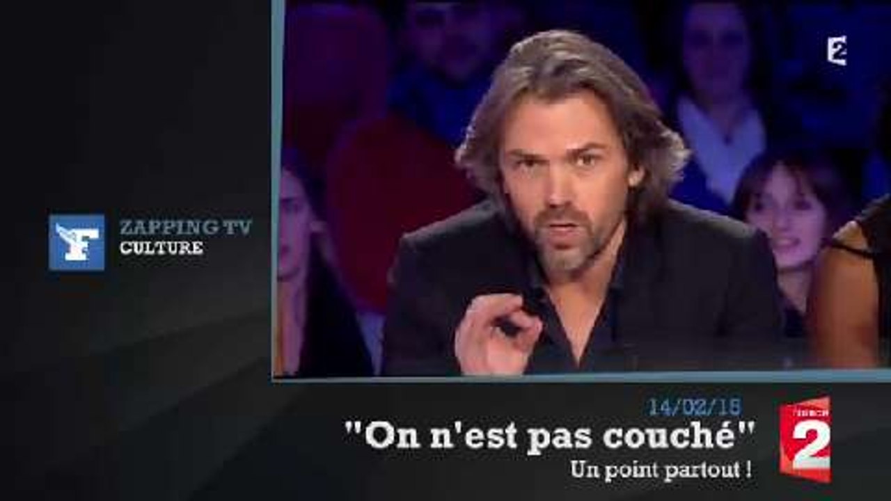 Zapping TV: vif échange entre Aymeric Caron et Geoffroy Didier