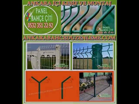 0532 351 22 92-Gölbaşı-bahçe-çiti-panel çit-sistemleri