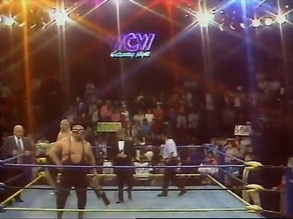 Vader & Barry Windham vs. Sting & Dustin Rhodes (WCW Saturday Night 01.30.1993)