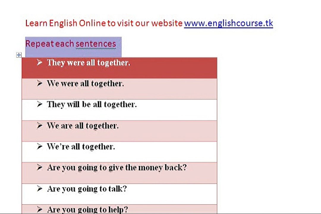 English Reading Lesson Twenty two