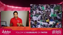 Waseem Akram sharing his moments of 1992 worldcup