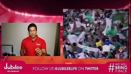 Waseem Akram sharing his moments of 1992 worldcup