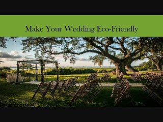 Make Your Wedding Eco-Friendly