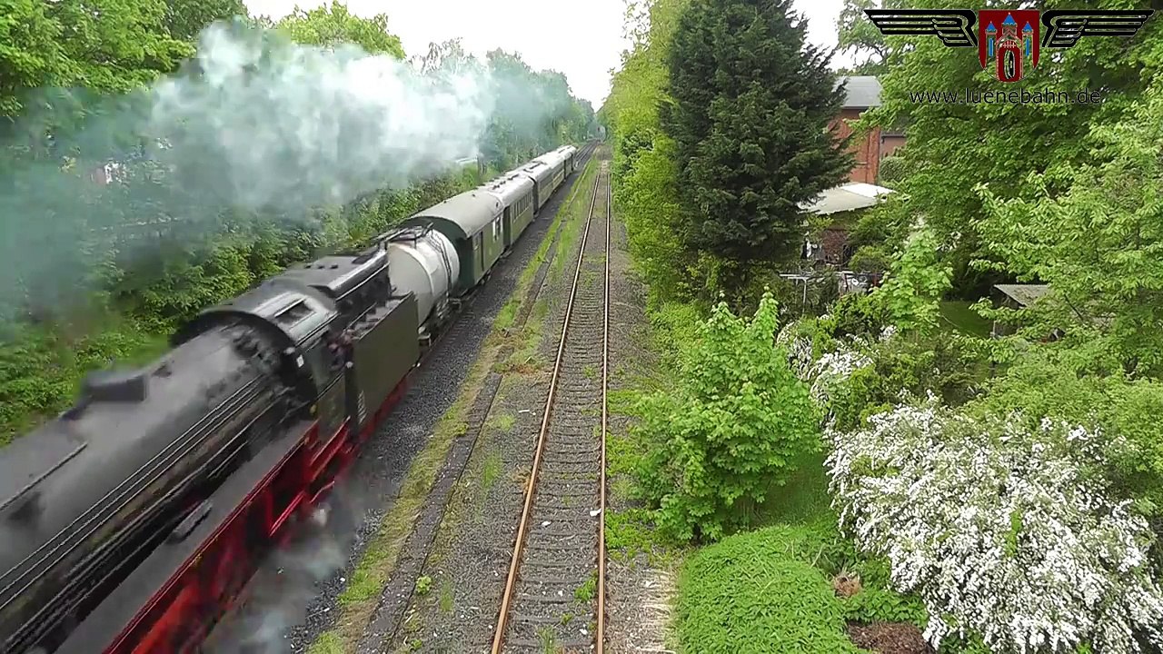 Dampf in Luneburg- Mit 41 096 nach Puttgarden