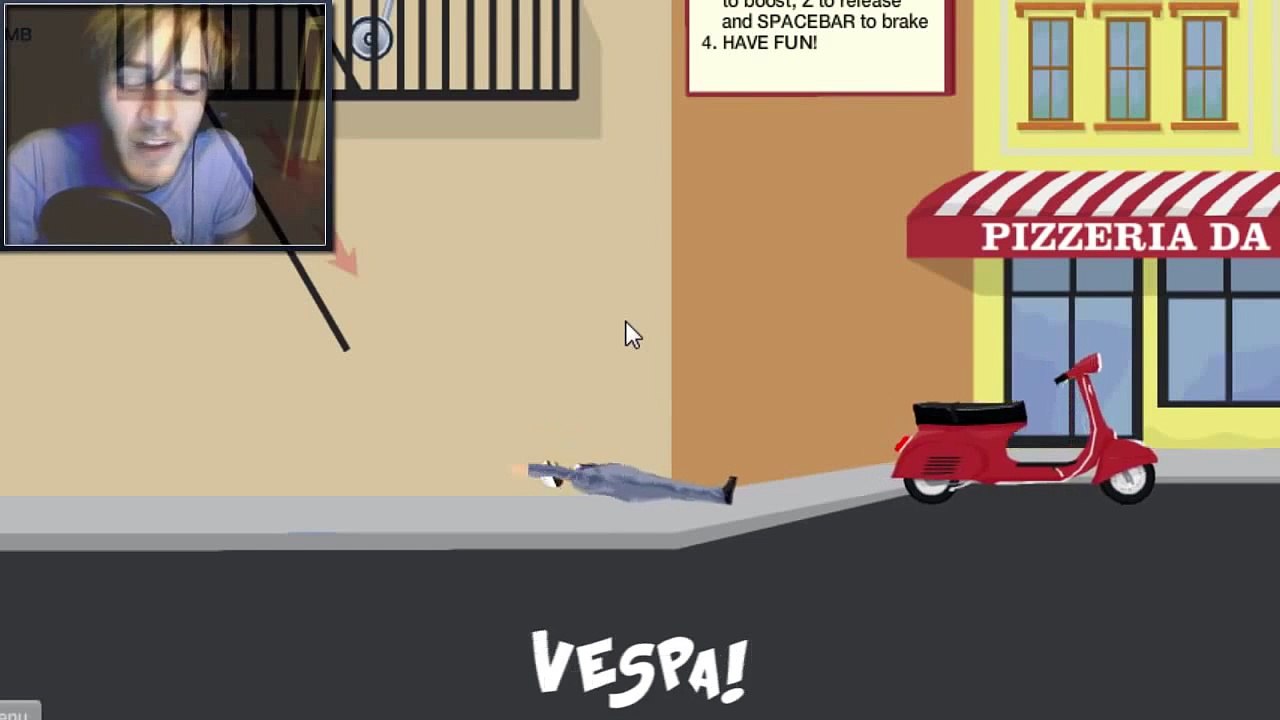 HAPPY WHEELS - FUNNY PewDiePie MOMENTS MONTAGE