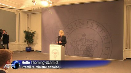 La première ministre danoise réagit aux attentats de Copenhague