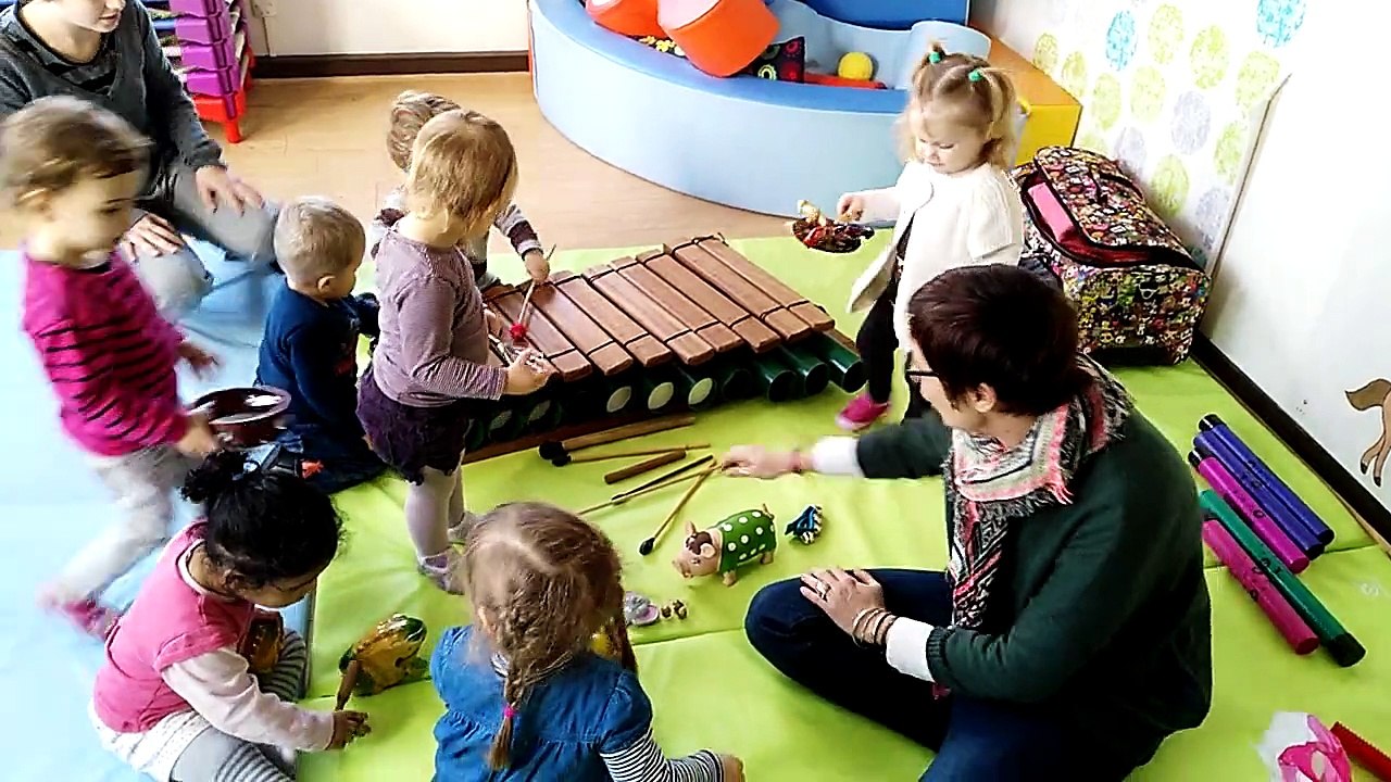 éveil musical avec Marjorie le 13/02/2015 au perray