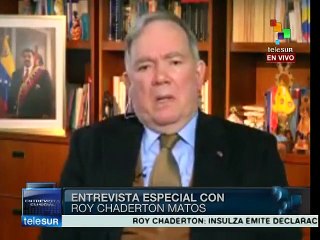 Insulza no pasará a la historia, sino al anecdotario: Roy Chaderton
