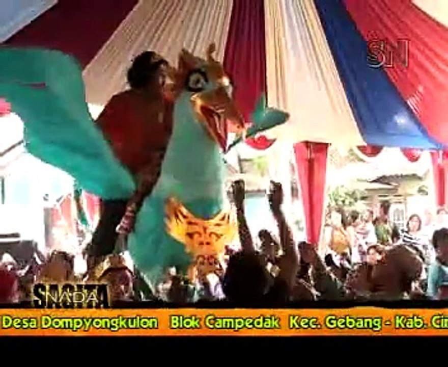 GABER GALAU BERAT @ seni burok SAGITA Gebang Cirebon timur