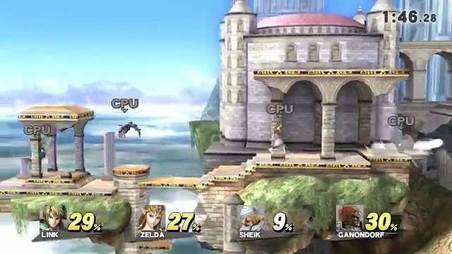 Smash History Hyrule Temple (Super Smash Bros 3DS and Wii U Level Analysis)