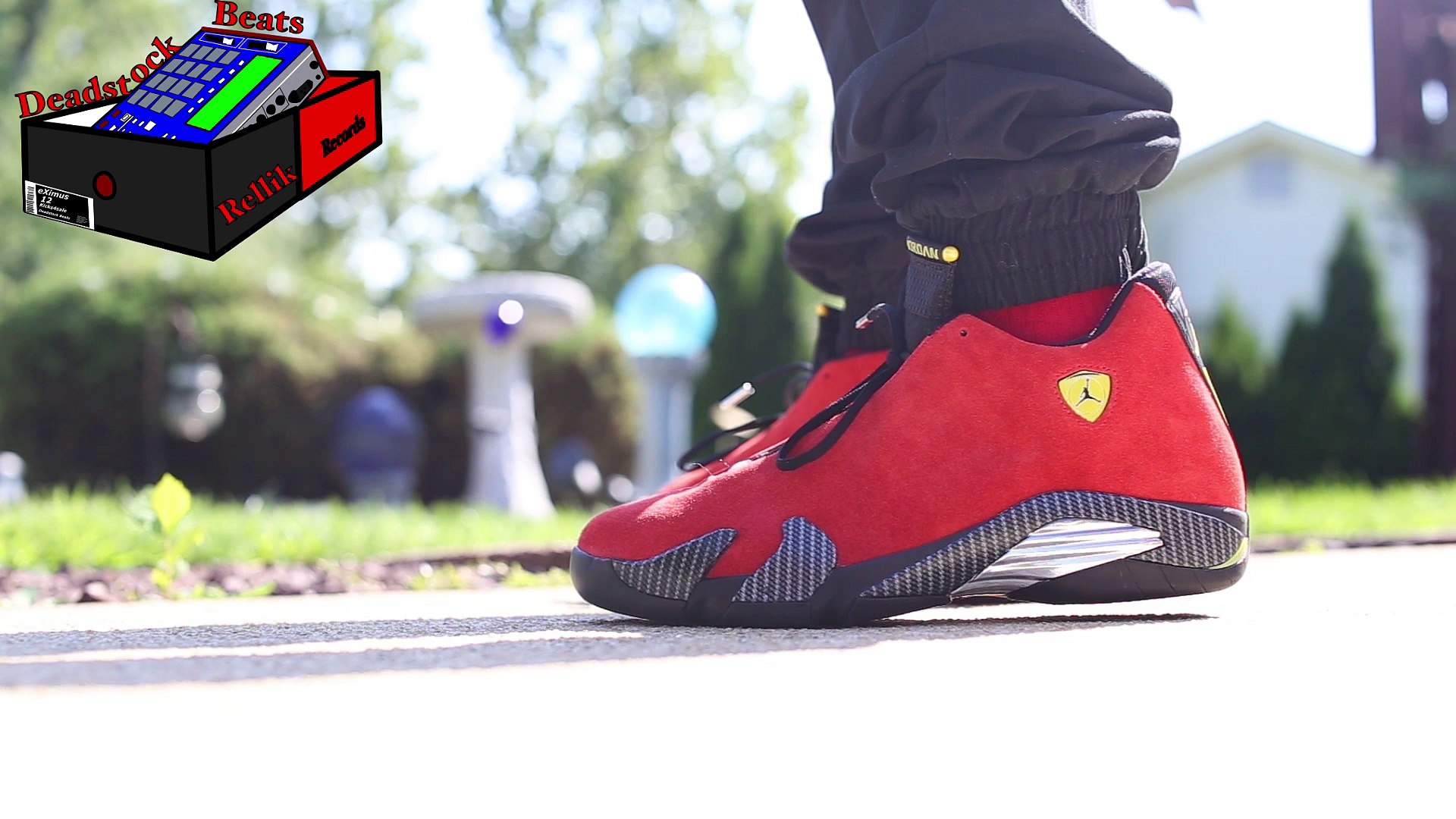 ferrari 14 on feet
