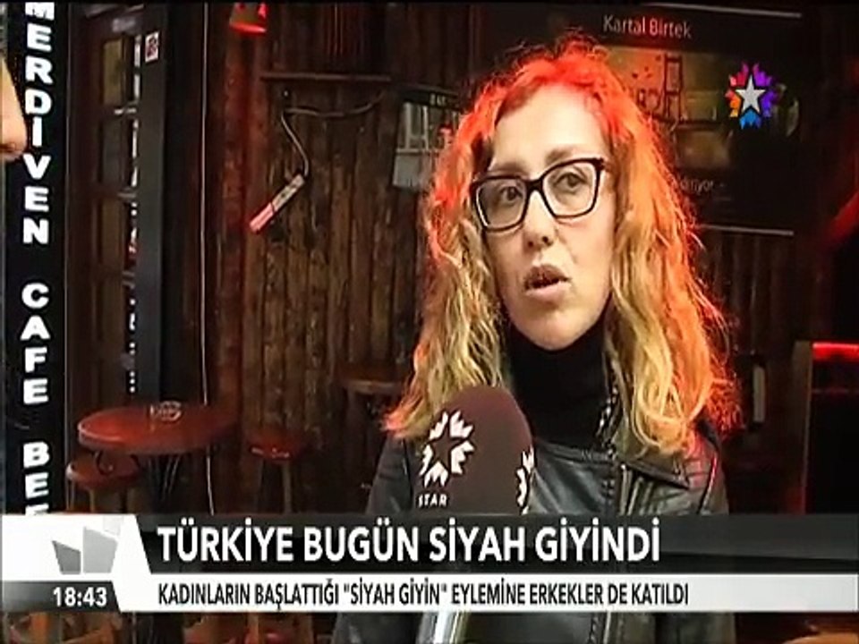 Türkiye bugün siyah giyindi Kadınların başlattığı 'Siyah giyin' eylemine erkekler de katıldı