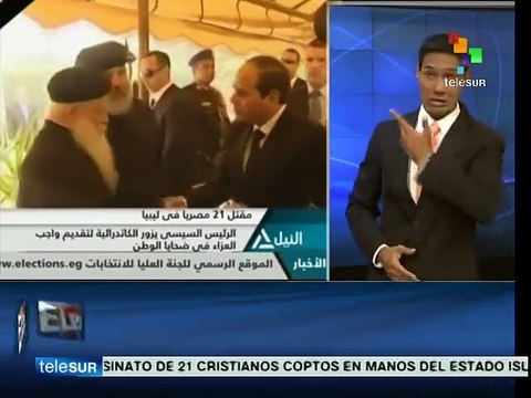 Egipto: Al-Sisi expresa condolencias a la comunidad cristiana