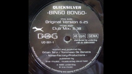 DJ Quicksilver ‎- Bingo Bongo (Club Mix) (B)