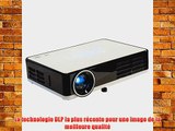 MediaLy DLP K50 Vid?oprojecteur HDMI USB Home Cinema HD R?solution Native 1280x800 (720p) 2800