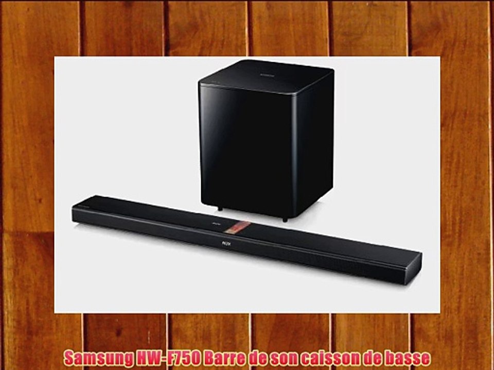 Samsung HW-F750 Barre de son caisson de basse