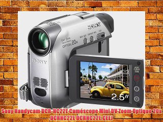 Sony Handycam DCR-HC22E Cam?scope Mini DV Zoom Optique 20x DCRHC22E DCRHC22E.CEEJ