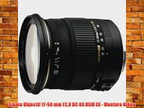 Sigma Objectif 17-50 mm F28 DC OS HSM EX - Monture Nikon