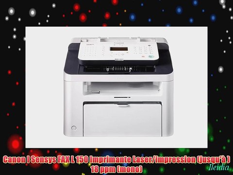 Canon I Sensys FAX L 150 Imprimante Laser/impression (jusqu'? ) 18 ppm (mono)