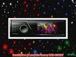 Pioneer MVH-8300BT Autoradio CD/DVD Noir