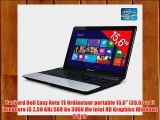 Packard Bell Easy Note TE Ordinateur portable 156 (3962 cm) Intel Core i3 250 GHz 500 Go 3000