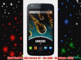 Wiko Darkside Smartphone USB Android 4.2.1 Jelly Bean Bleu Fonc?