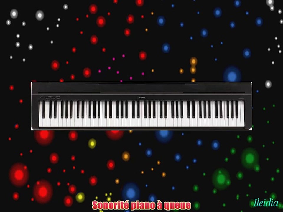 Yamaha P-35B Clavier num?rique 88 touches port USB et entr?e/sortie Midi adaptateur secteur