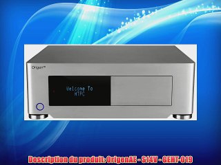 OrigenAE S14V GEHT-019 Boitier PC en aluminium sans alimentation Argent
