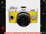 Pentax Q-S1 Kit Compact num?rique hybride 3 (762 cm) 124 Mpix USB Blanc/Jaune   Objectif 5-15