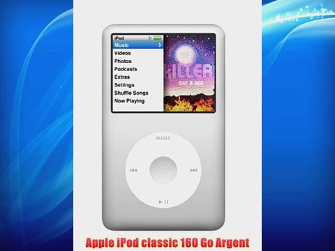 Apple iPod classic 160 Go Argent
